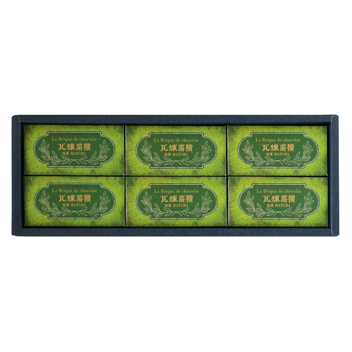 横濱煉瓦 抹茶 6個入 – 霧笛楼オンラインショップ