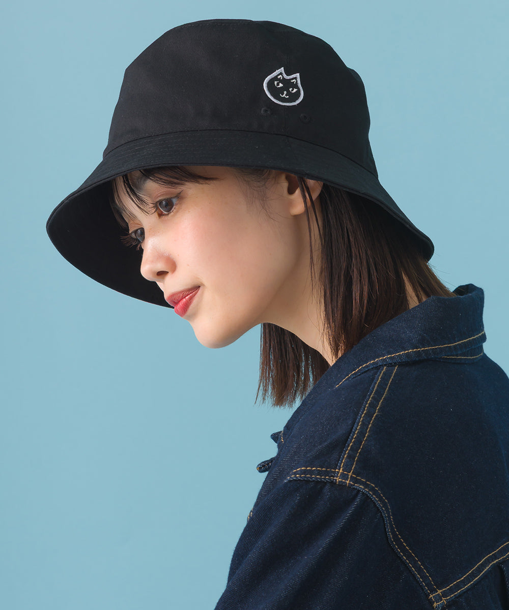 228】ねこちゃんワッペン バケットハット【253G321228002】 – OMNES