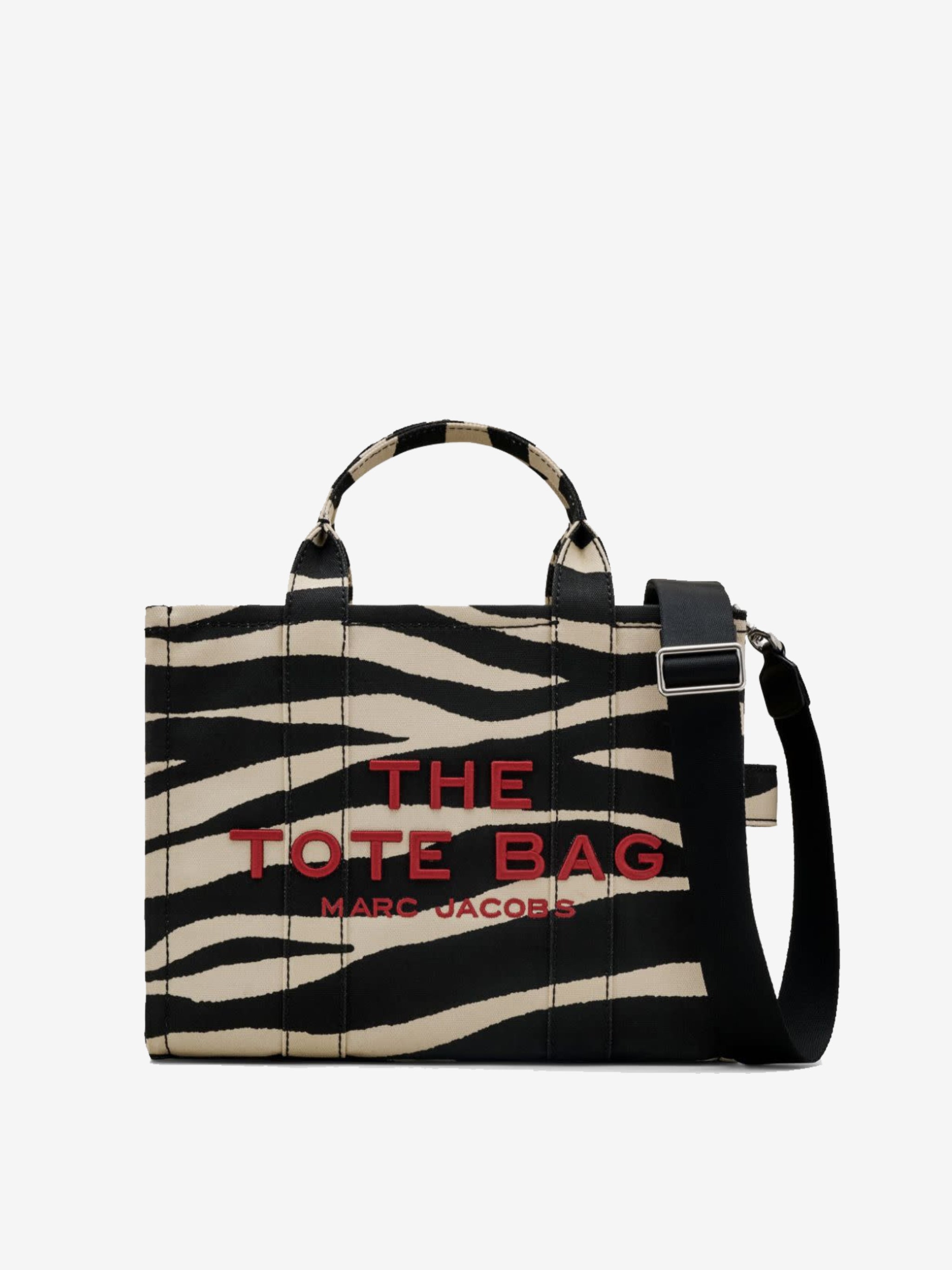 MARC JACOBS - Women The Zebra Canvas Medium Tote Bag – Atelier New