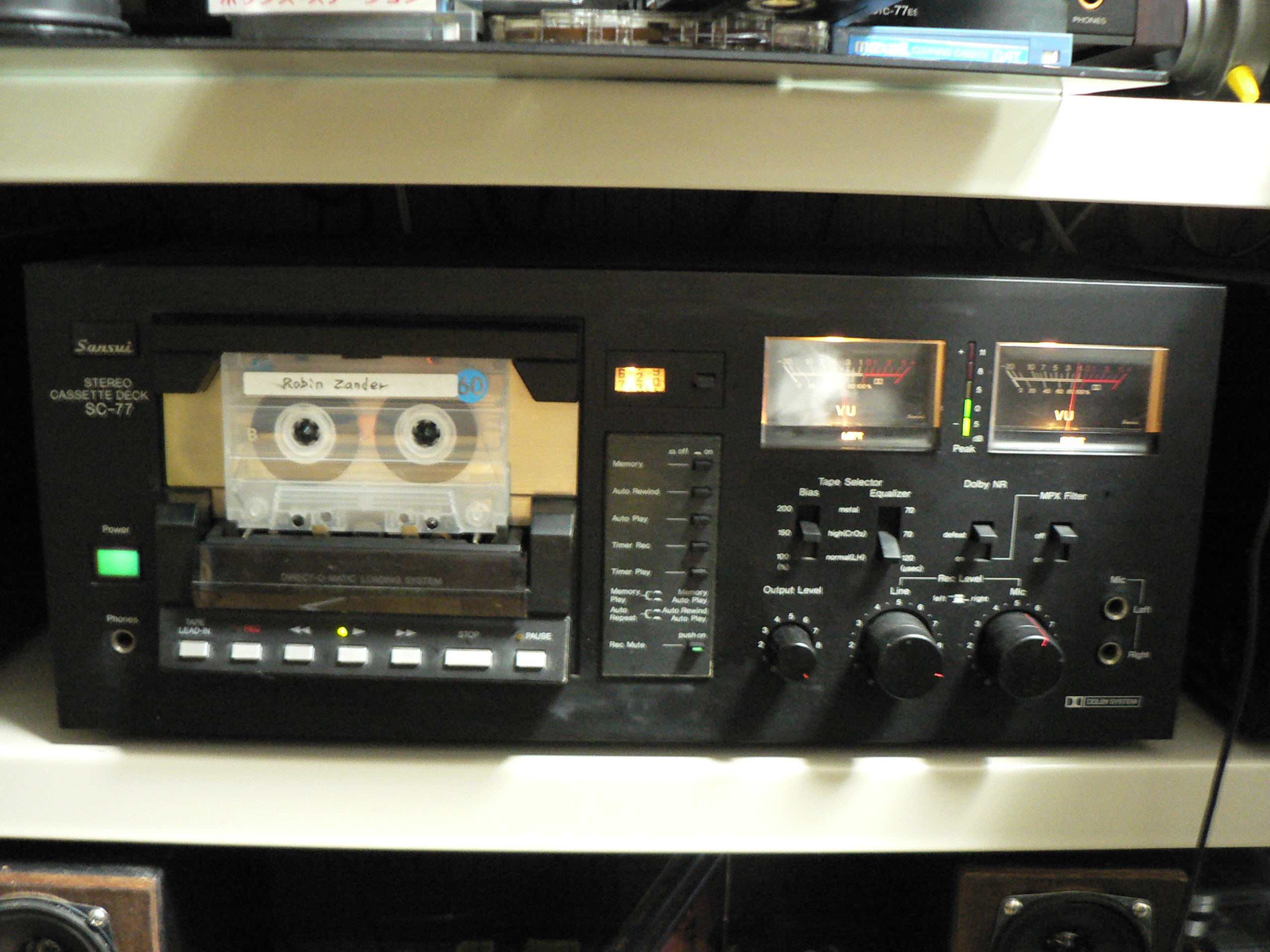 SANSUI SC-77 – Audiolife － Enjoy your audio life!!