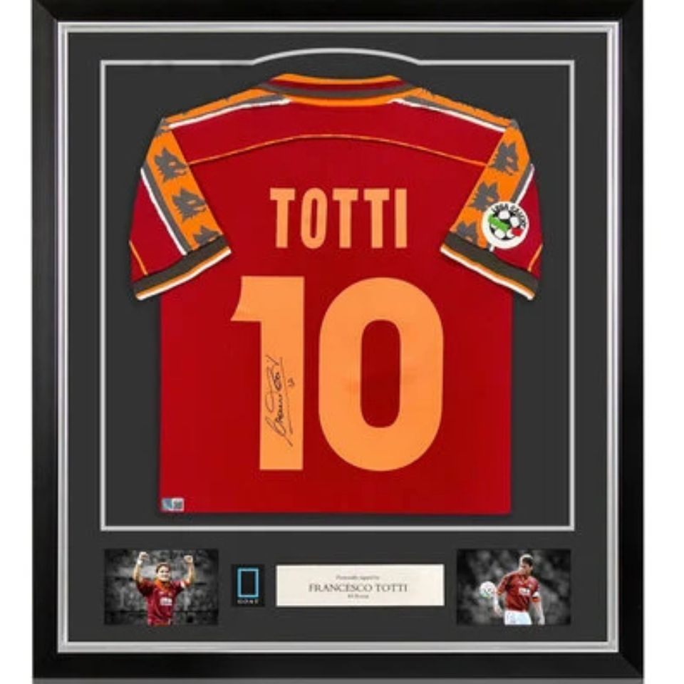 フランチェスコ・トッティ【直筆サイン入り】1998-99ASローマホーム