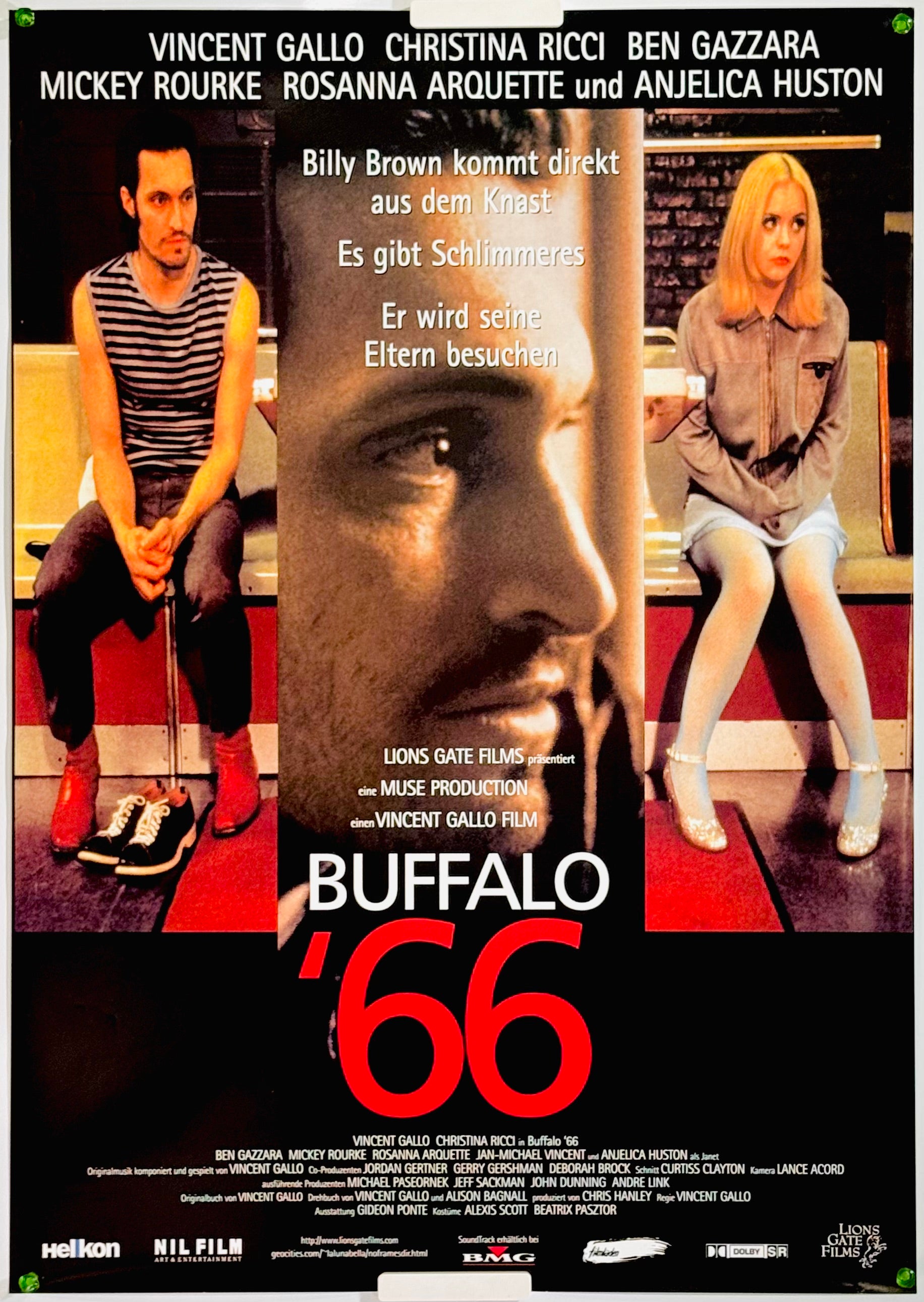 バッファロー'66』 洋画 ドイツ - 海外版映画ポスター専門店 - – Fine