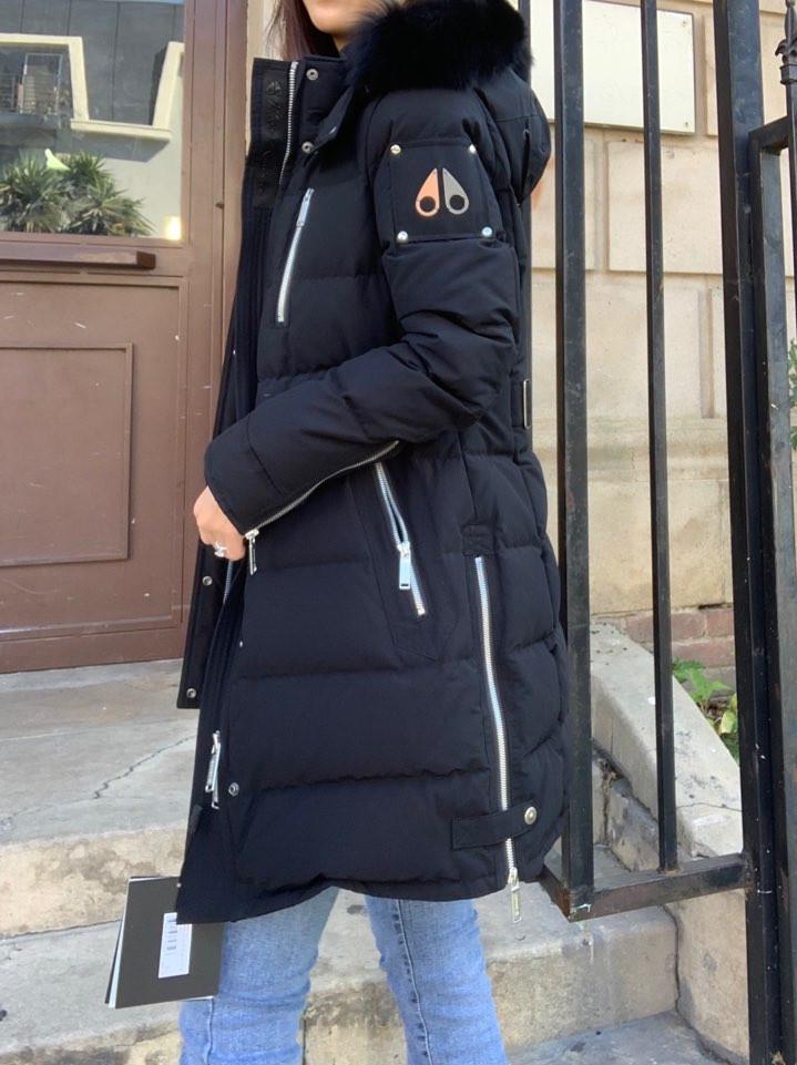 Moose Knuckles Women's Palmerston Parka Black/Black Fox Fur