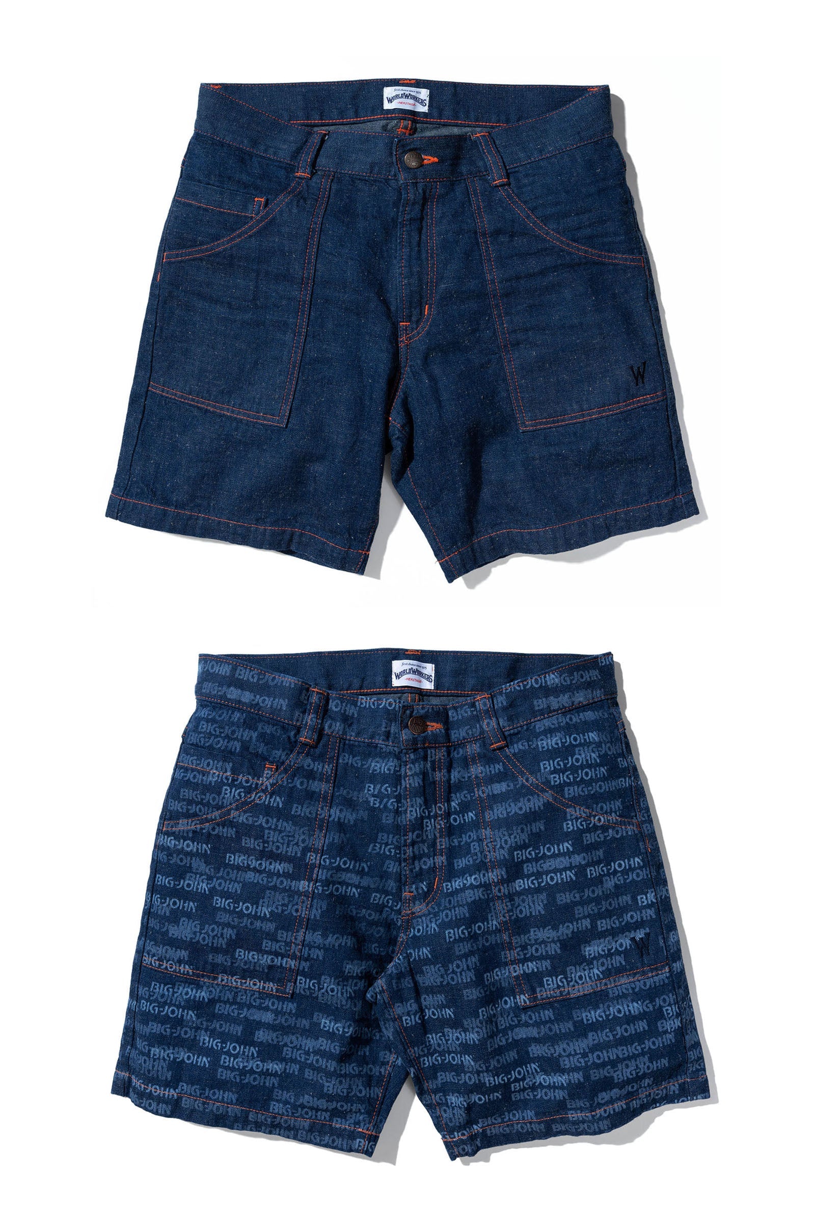 WR777M World Workers Beach Denim Shorts | BIG JOHN – Japan's First