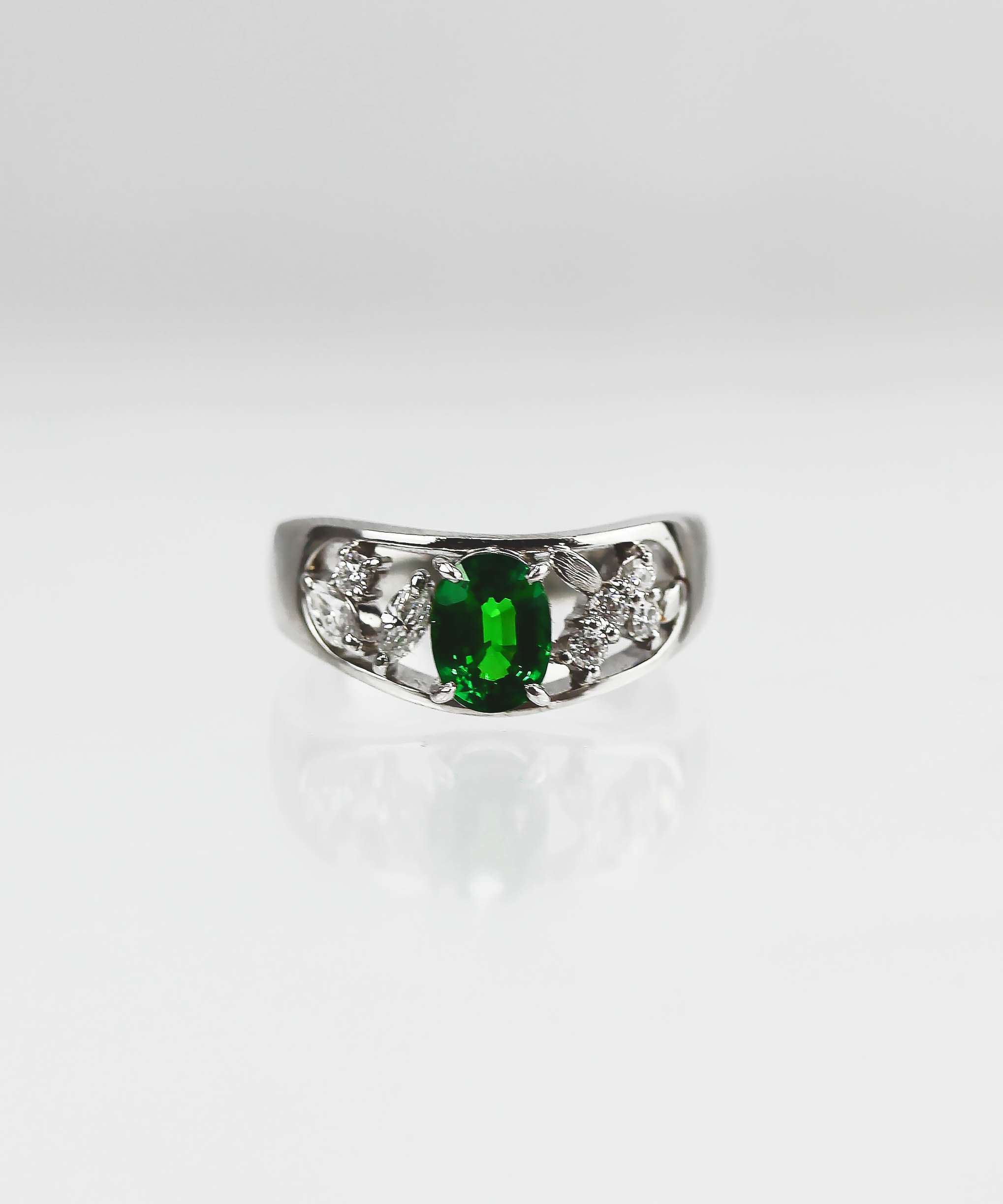 PT900 ガーネット リング – BIJOU HANIECL