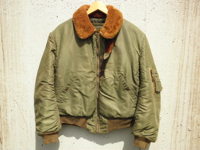 1950年代 U.S. AIR FORCE TYPE B-15C フライトジャケット（ OD