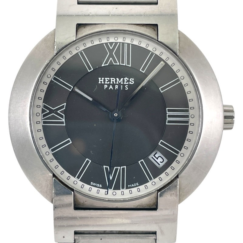 HERMES】エルメス ノマード NO1.710 腕時計 ステンレススチールメンズ