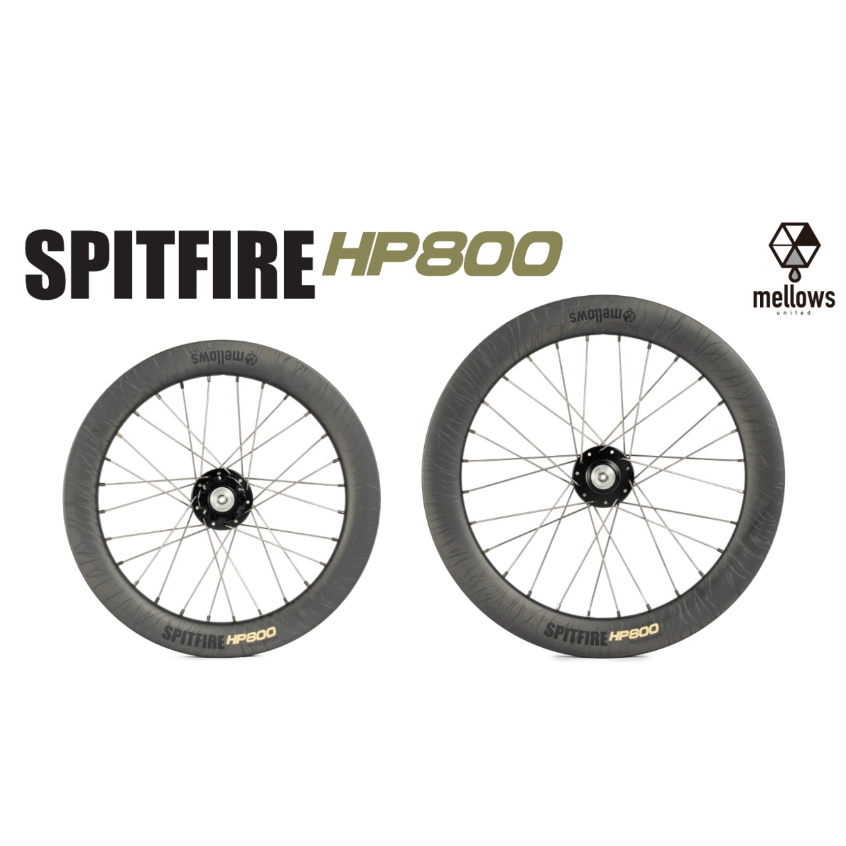 限定】Mellows SPITFIRE HP800 ホイール for birdy