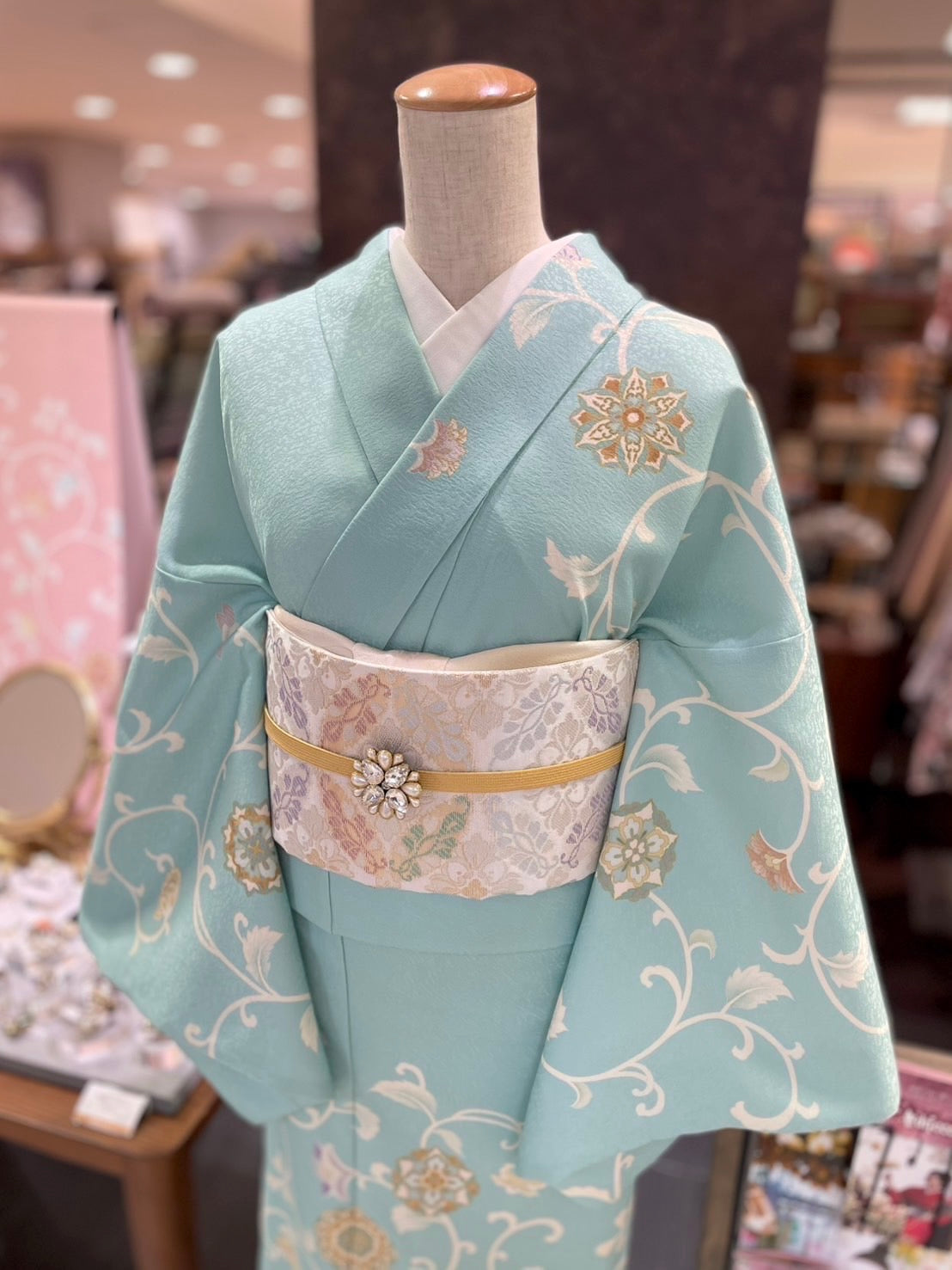 オリジナル訪問着 ミント – driccoきもの