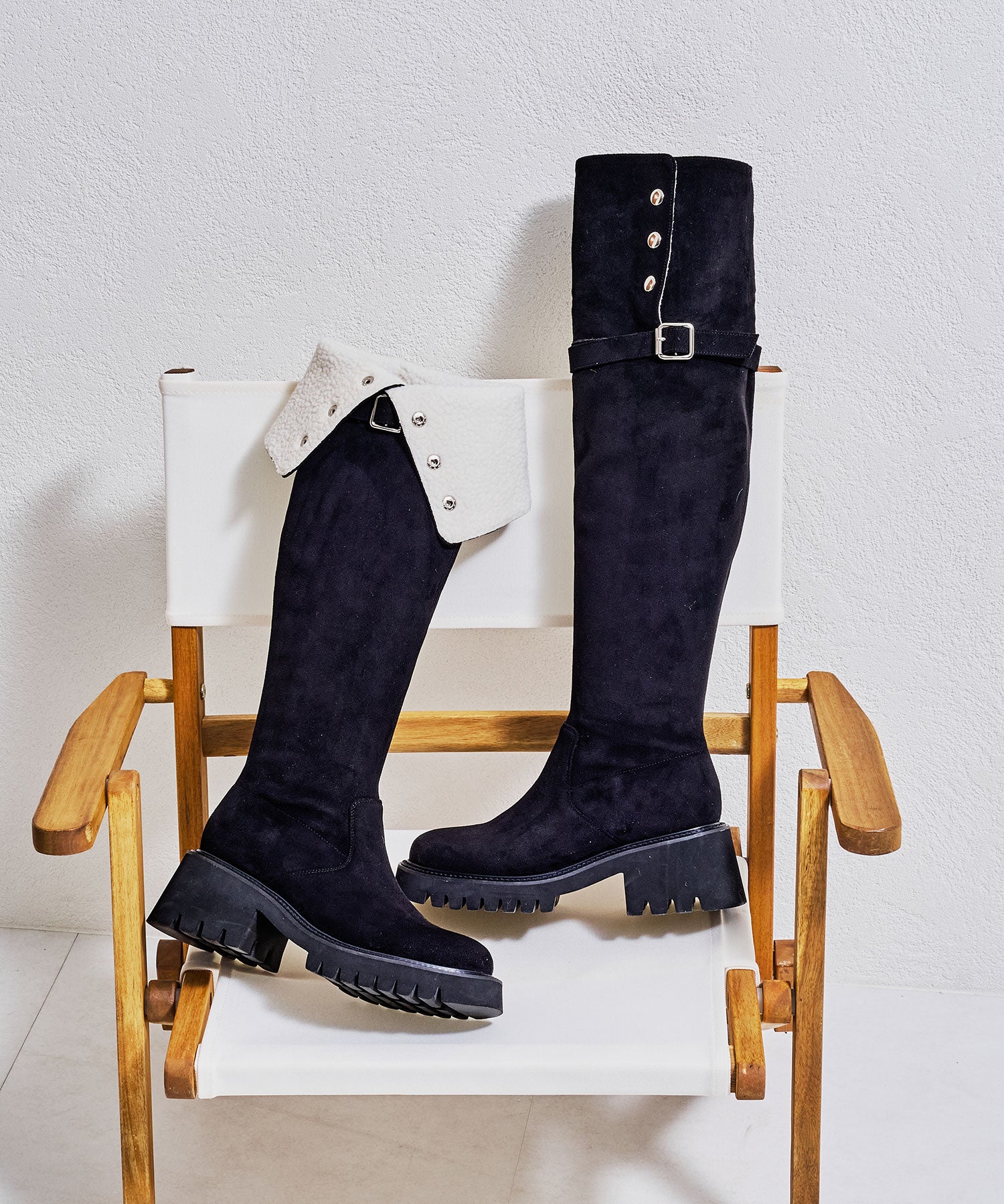 ボア折り返しニーハイブーツ/57509 – ORIENTALTRAFFIC