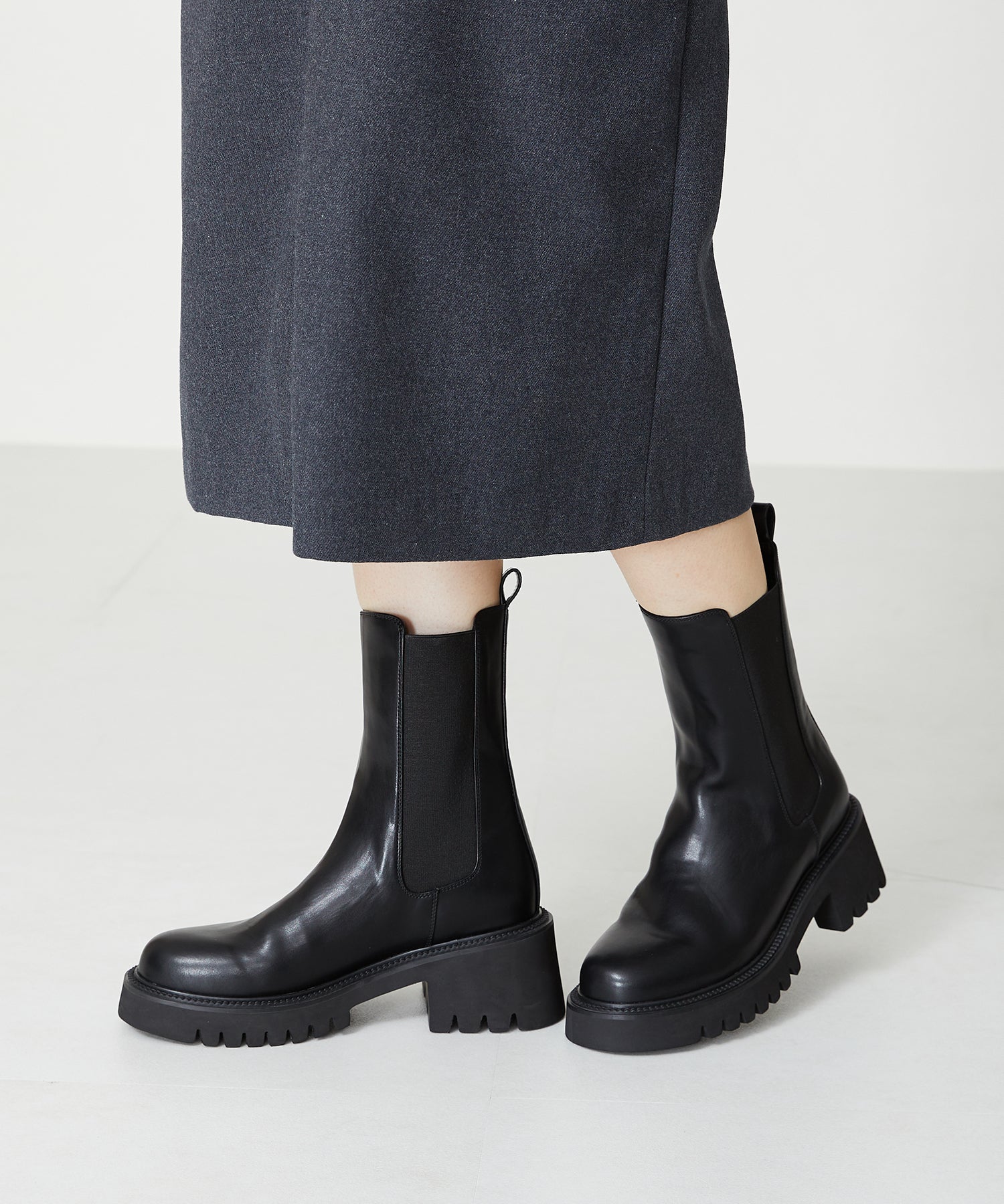 厚底サイドゴアブーツ/31419 – ORIENTALTRAFFIC