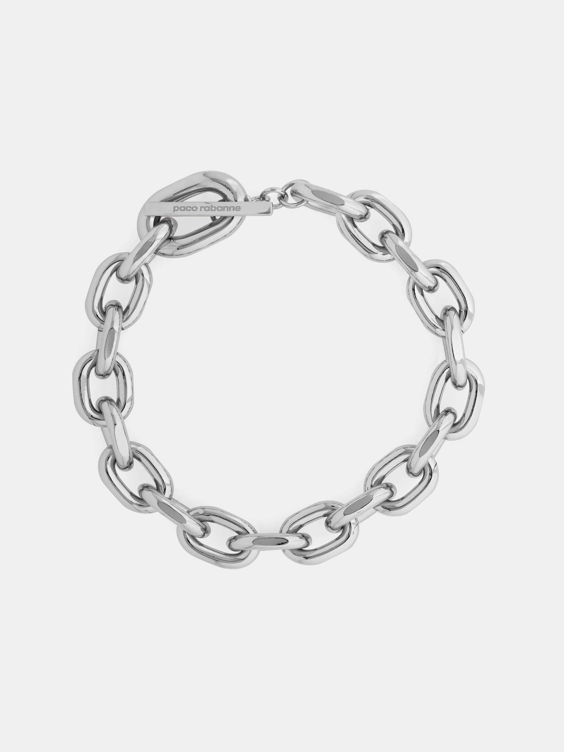 Silver XL Link necklace – Rabanne