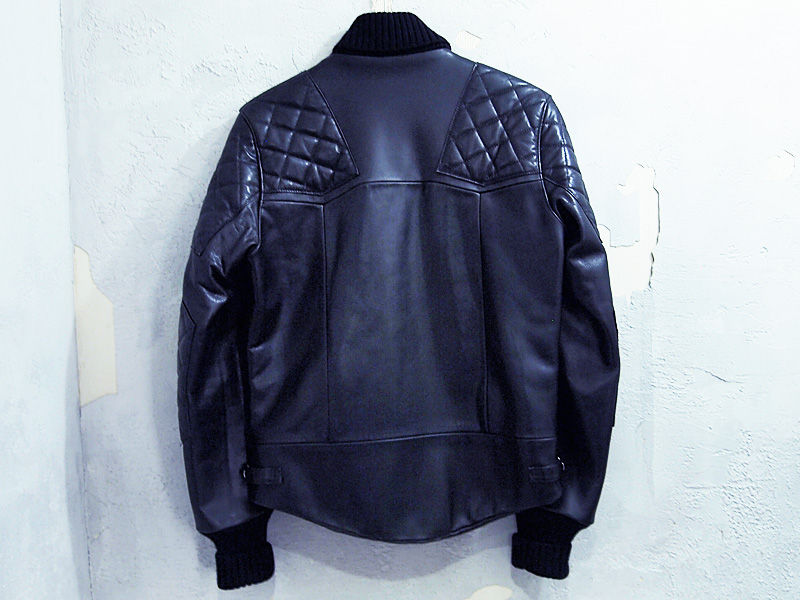 NUMBER(N)INE レザーライダースジャケット 黒 ブラック 2