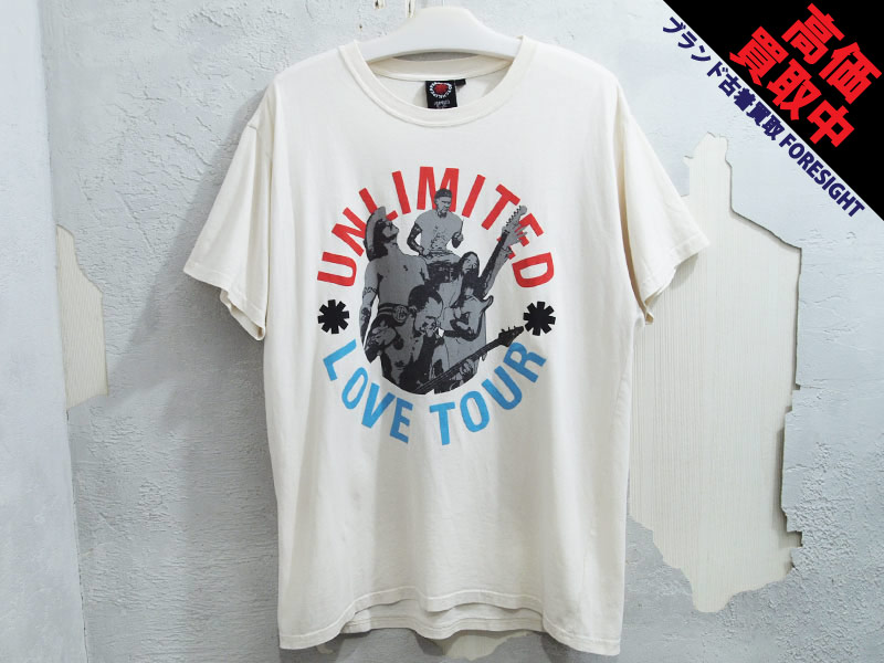 Red Hot Chili Peppers 'WORLD TOUR 2023 TEE'Tシャツ ワールドツアー