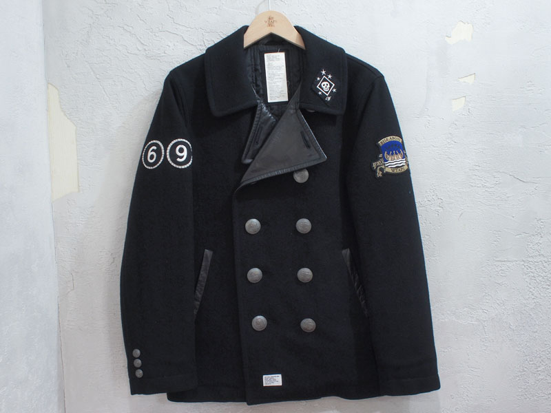 WTAPS 'BLACKWATCH / COAT MELTON'ブラックウォッチ メルトン Pコート