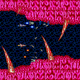 沙羅曼蛇 (SALAMANDER) for SHARP X68000 (C)1988 シャープ/SPS, (C