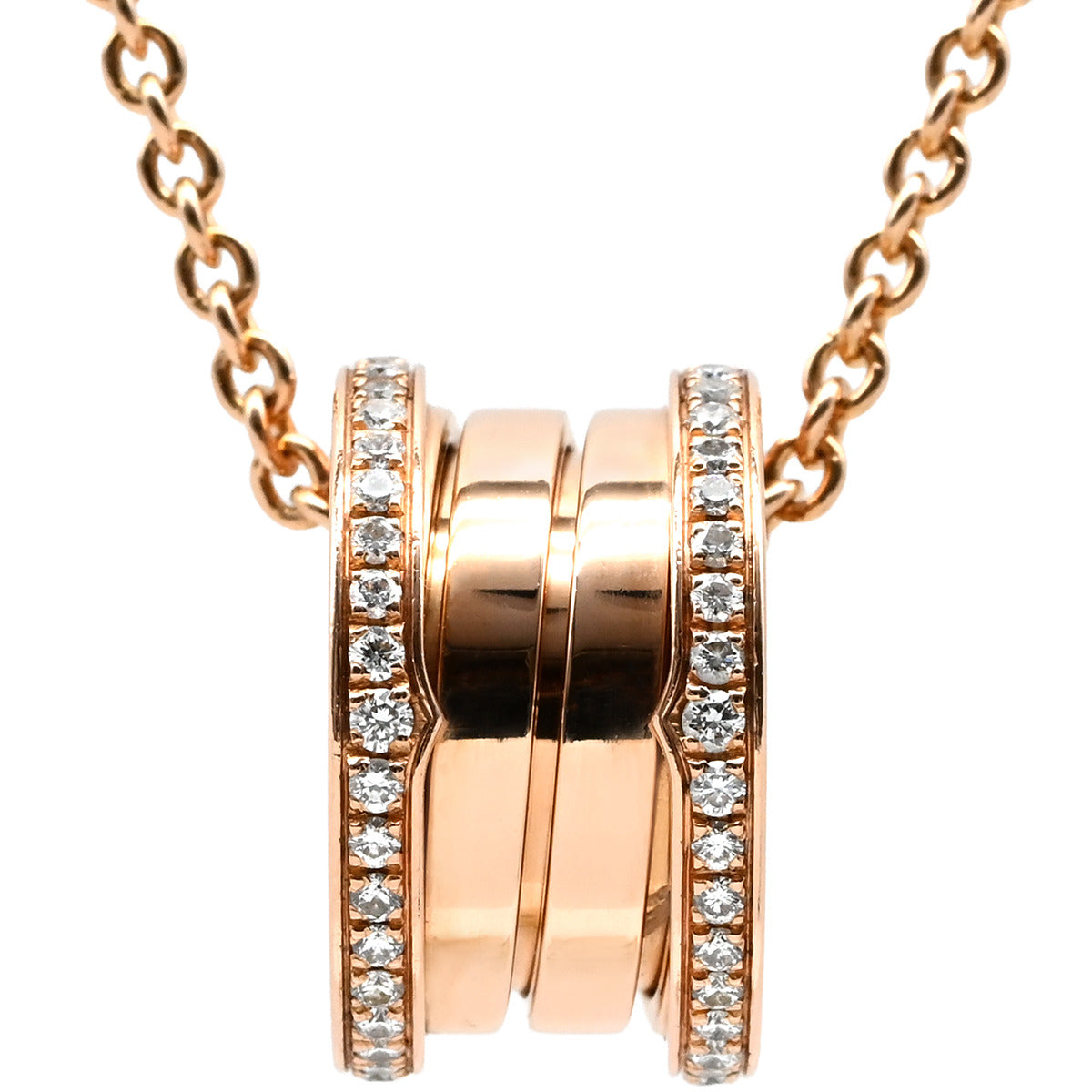 ブルガリ BVLGARI ビーゼロワン ダイヤ 358346 ピンクゴールド