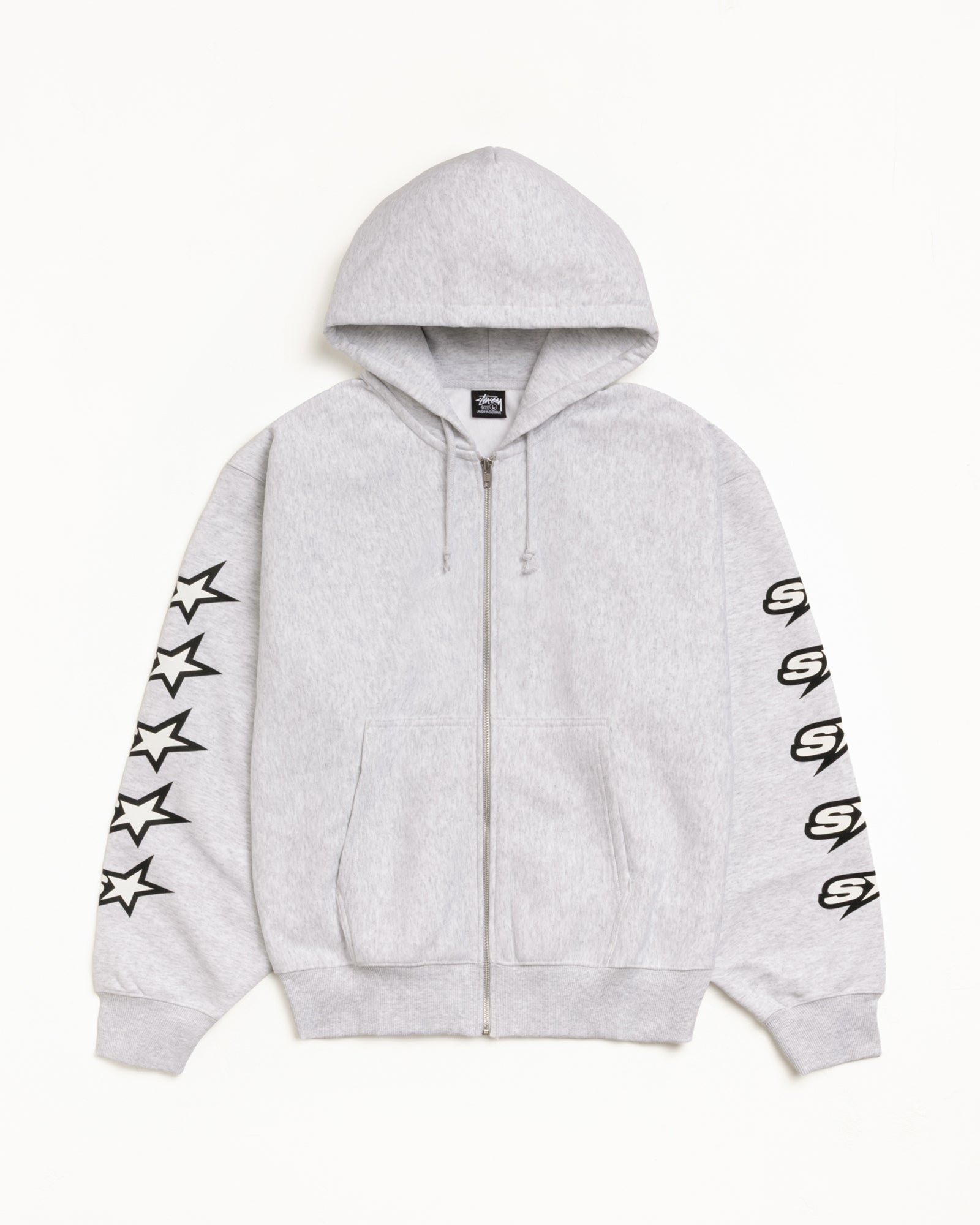 Speedway Zip Hoodie – Ash Heather | Sweats | Stüssy Japan