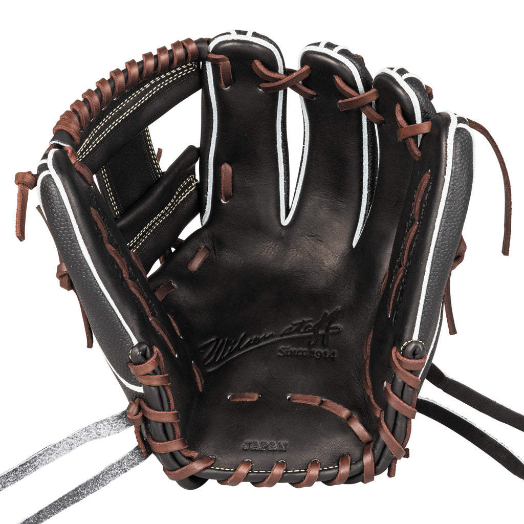 硬式用 Wilson Staff DUAL 内野手用 86型 - ブラックSS by Wilson