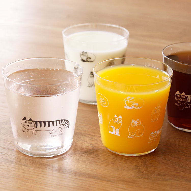 リサラーソン LisaLarson スケッチ グラス リサ・ラーソン グラス