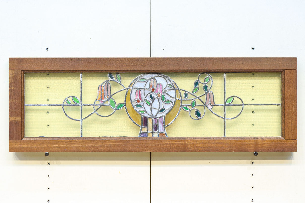 幻想的で大正ロマンの風薫るステンドグラス EZ2487 在庫1枚 – 古福庵