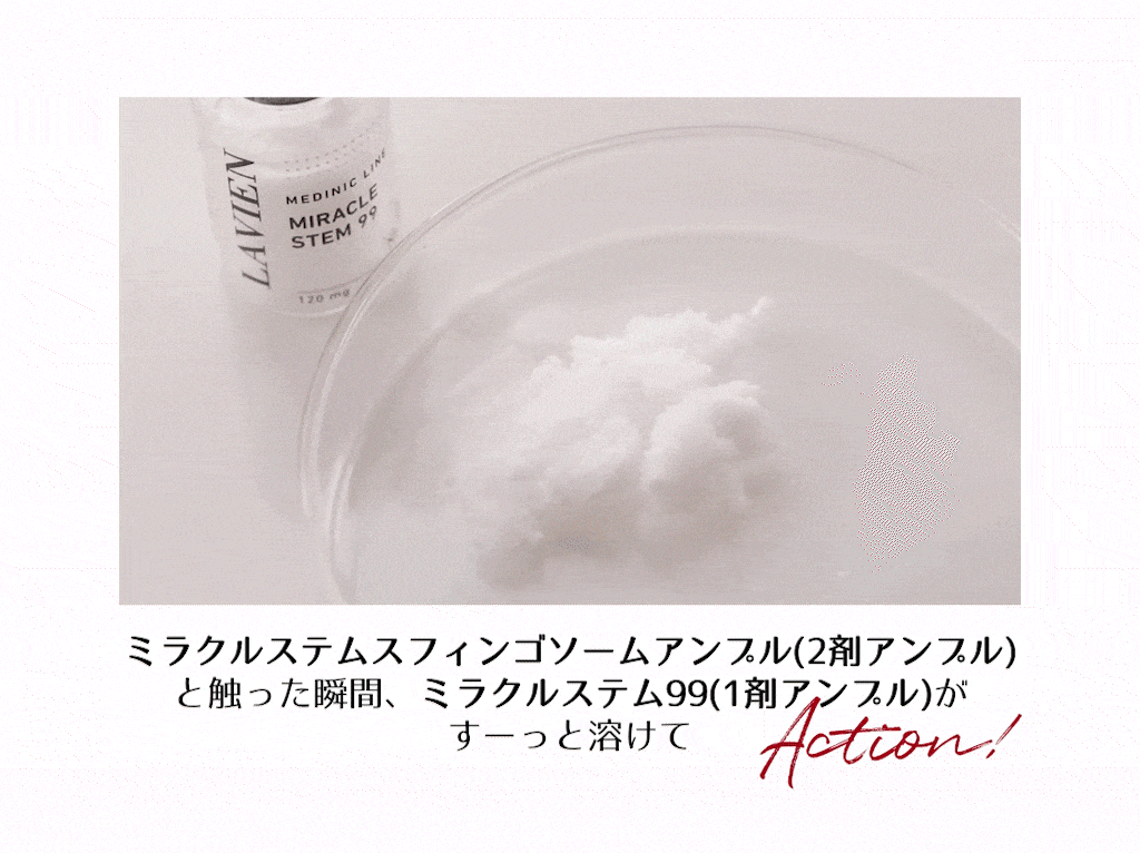 LAVIEN ミラクルステム99プログラム【ヒト幹細胞培養液99.6