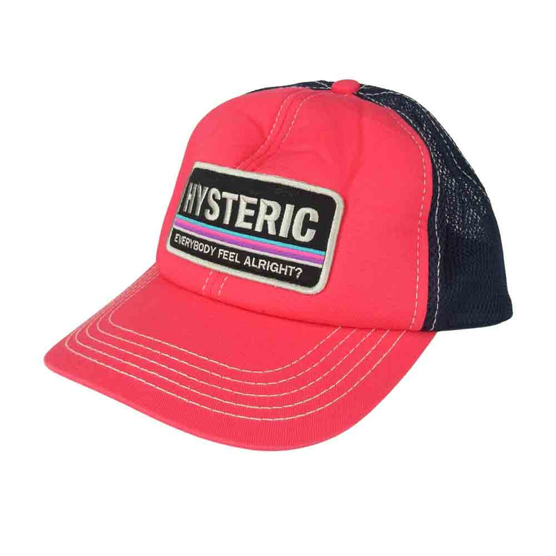 ヒステリックグラマー HYSTERIC GLAMOUR メッシュキャップ ピンク