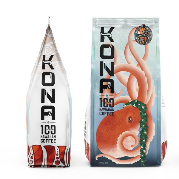 Kona Coffee - 100% Hawaiian Grown Coffee - Puna Chocolate Company