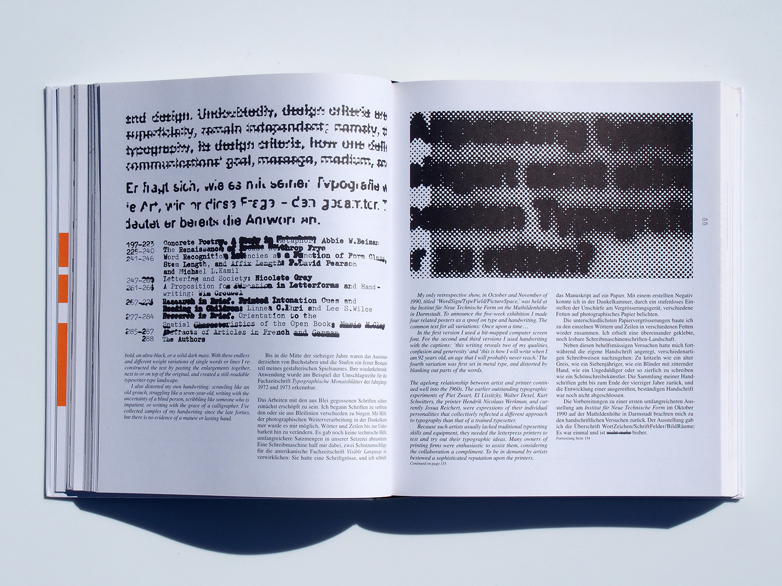 Weingart, Typography: My Way to Typography | PAGE SPREAD