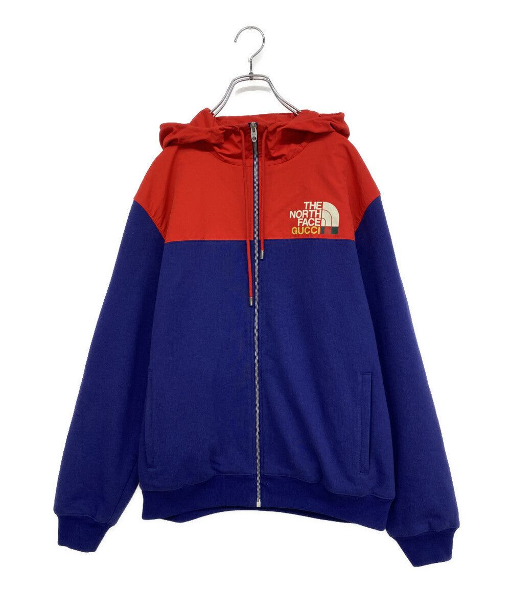 THE NORTH FACE×GUCCI グッチ バイカラージップアップパーカー 671462