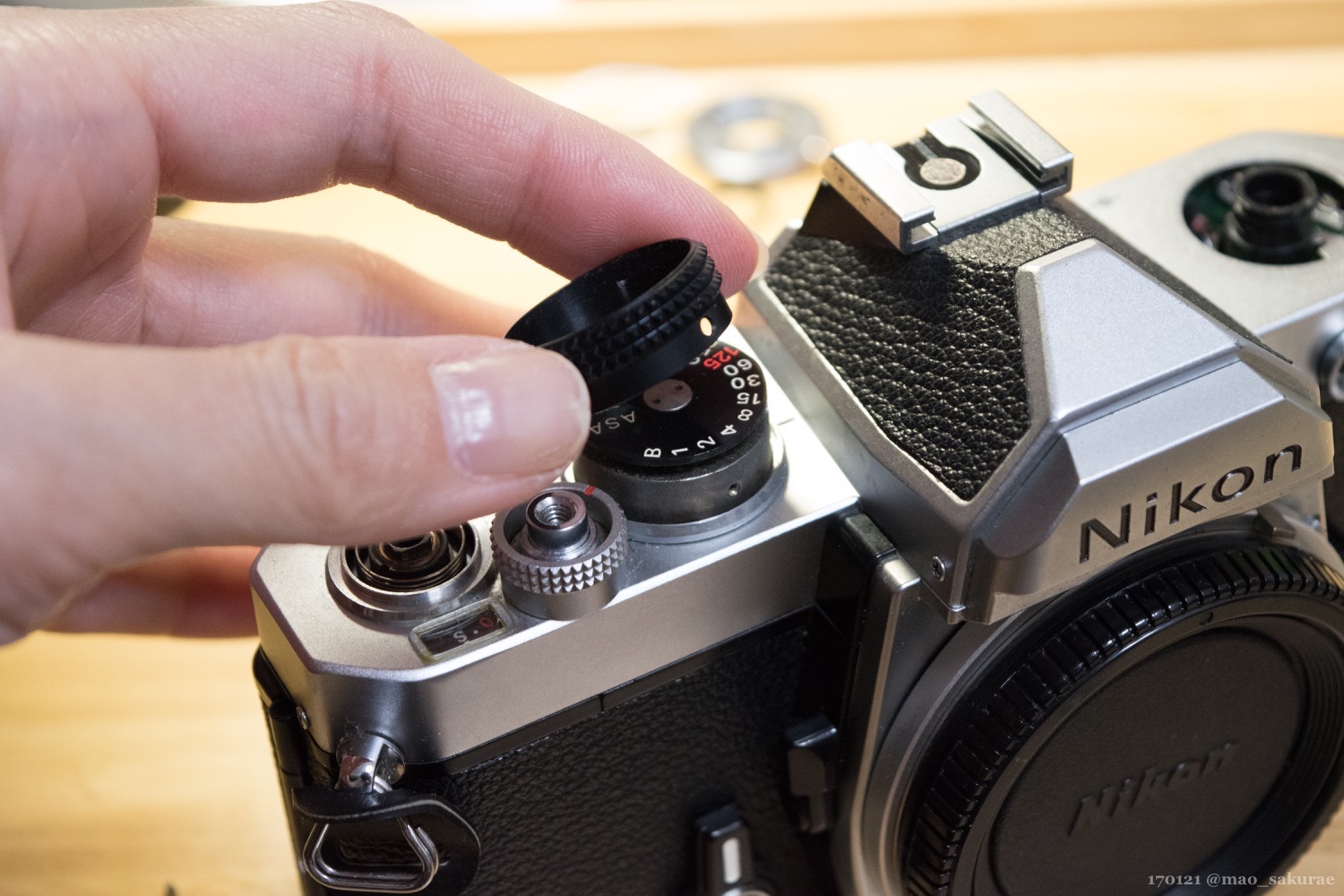 ニコンFM・モルトプレーン交換顛末記 – Sakurae.JP