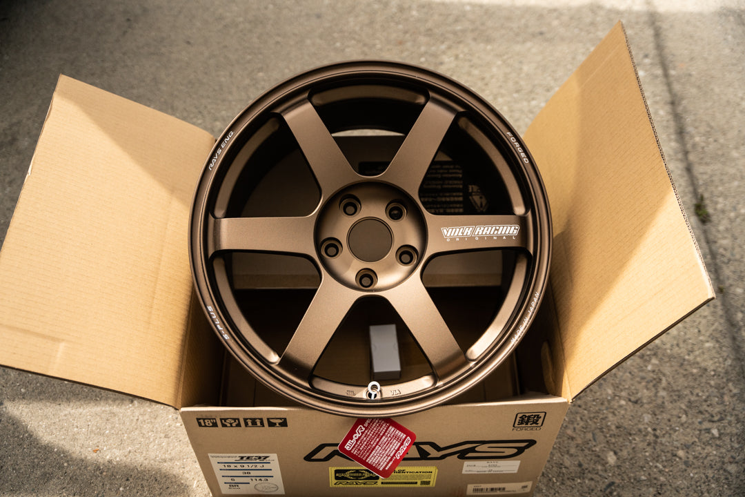 Volk TE37 Saga S-Plus / 18x9.5 +38 / 5x114.3 / OG Bronze (BR