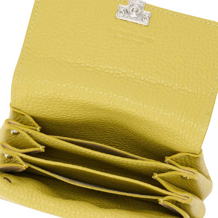 IACUCCI］アバ ウォレット CERVO イエロー|イアクッチ