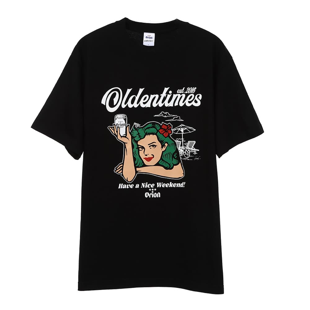 ORION×OLDENTIMES】2024夏 那覇桜坂Tシャツ カラー：ブラック