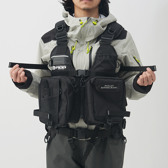 RBB ウェーディングベストLIMITED - RIVALLEY FISHING GEARRIVALLEY