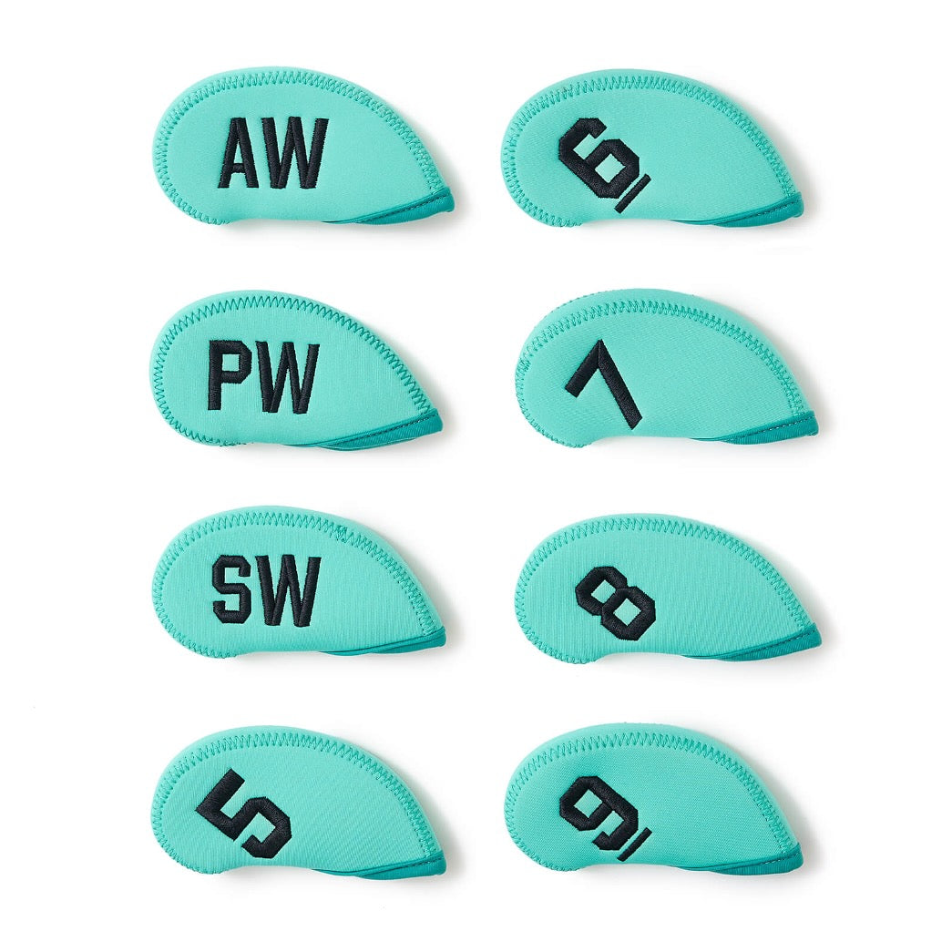 V12] ゴルフ メンズ,レディース アイアンカバー 8PC IRON COVER