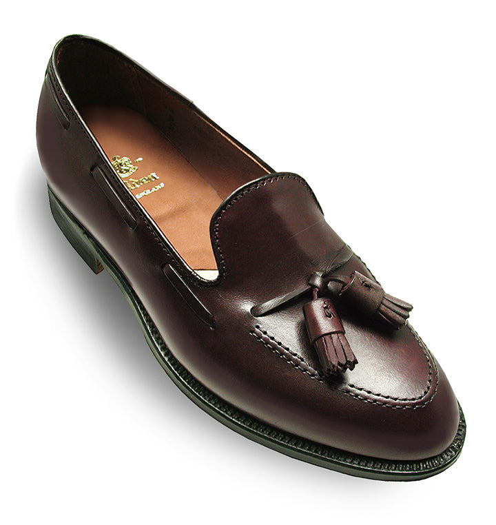 663 Tassel Moccasin Loafer (Burgundy Calf) – The Alden Shop
