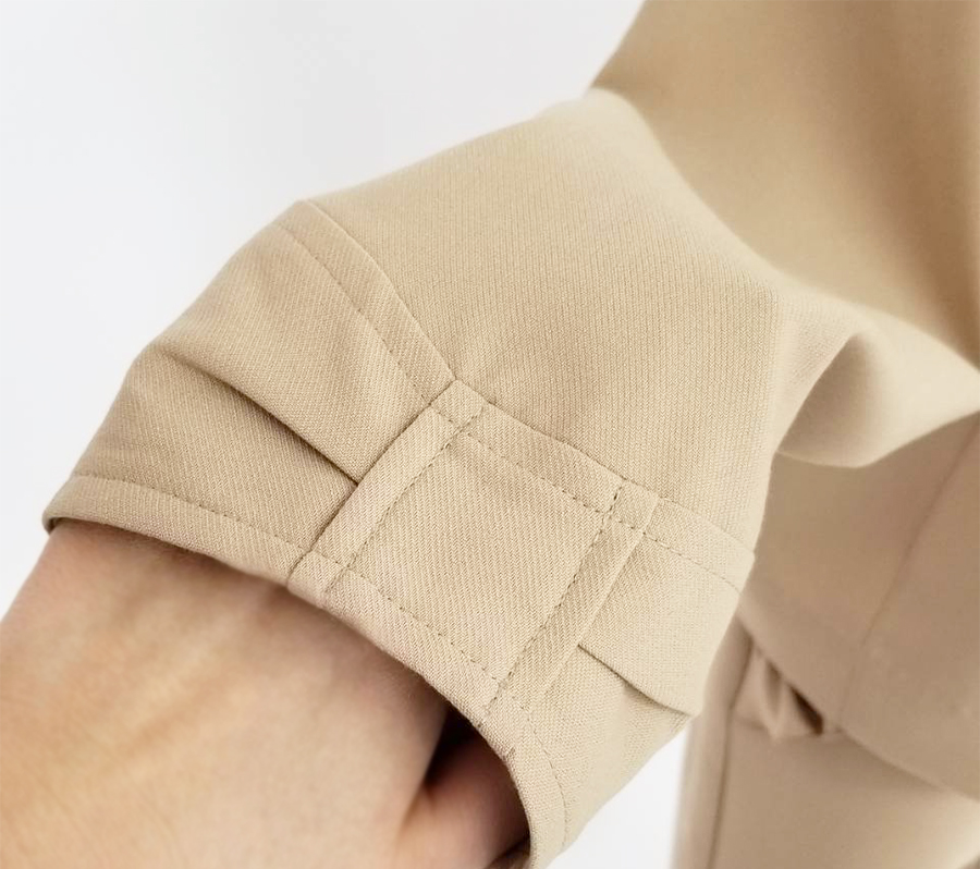 outlet】4WAYフリルジャケット アウター Lサイズ（L・LLサイズ