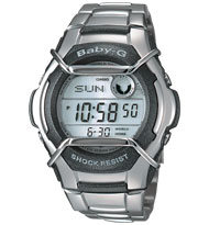 カシオ Baby-G/G-ms MSG-134-1JF メタルバンド