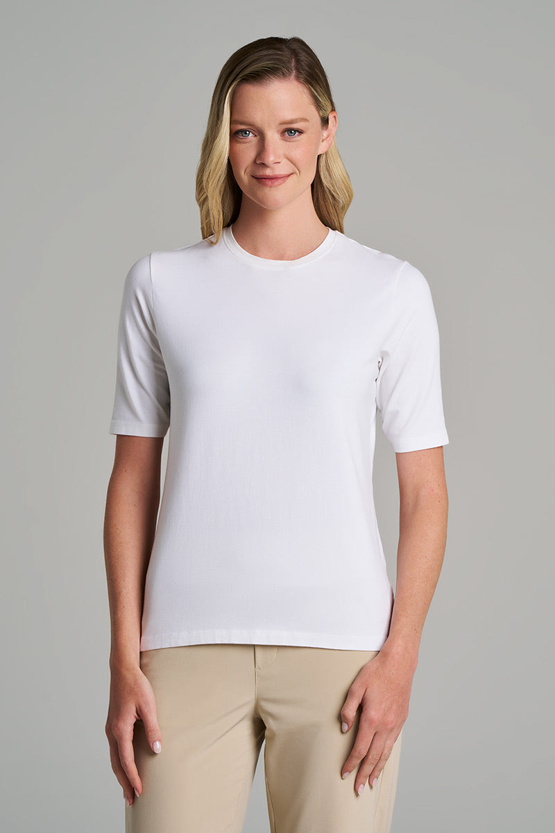 Women's Morada Everyday Short Sleeve T-Shirt | White UPF 50+