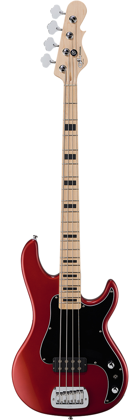 G&L TRIBUTE SERIES Kiloton Candy Apple Red 4-String Electric Bass