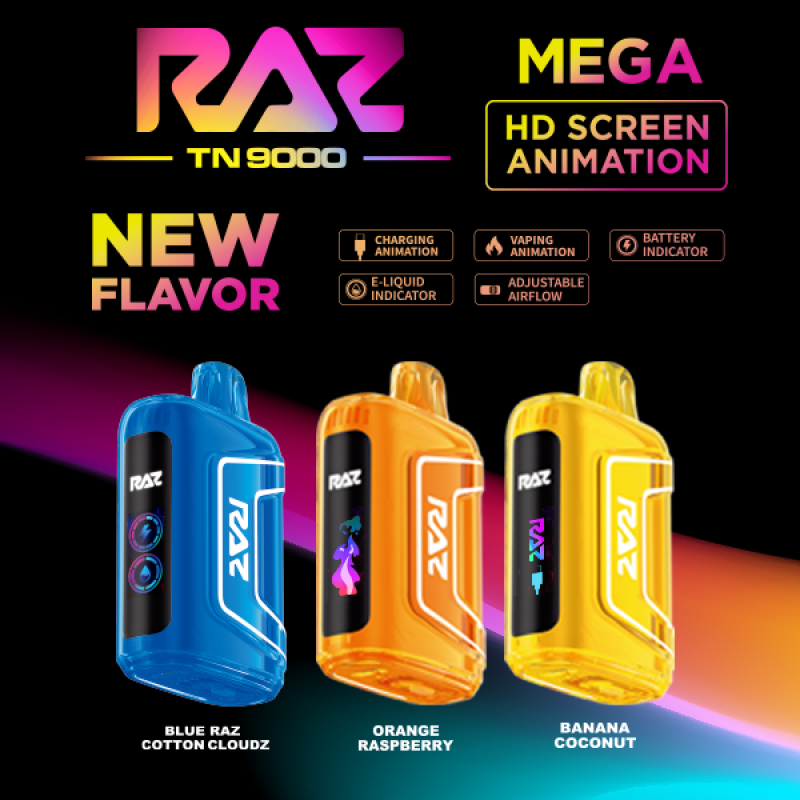 RAZ TN9000 Disposable 5% – E-Juice Corner | Buy Vape Juice, E