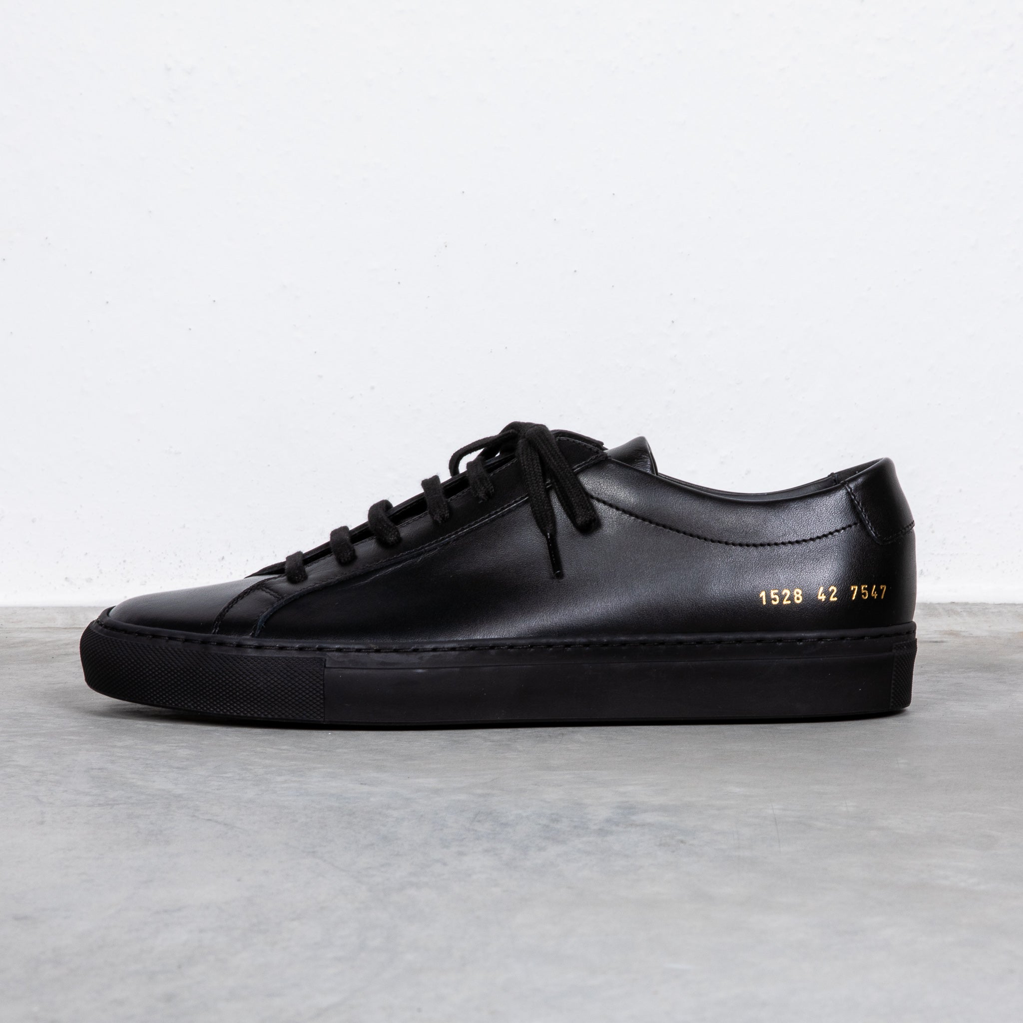 Common Projects Original Achilles Low 1528 Black – Frans Boone Store
