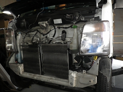 キャリイDA63T フロントエアロバンパー 取付け作業｜社長ブログ