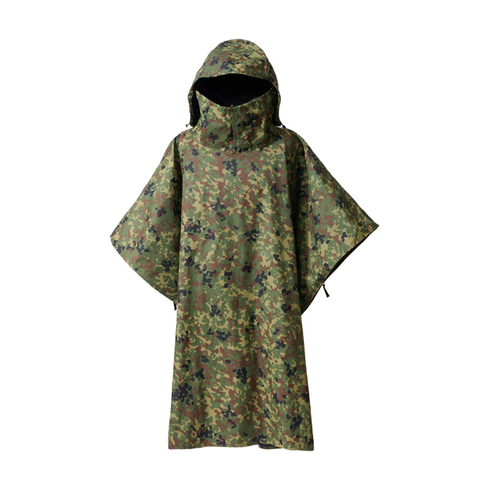 遮光ポンチョ プロモンテ PUROMONTE アンアクター 陸自迷彩 陸上自衛隊