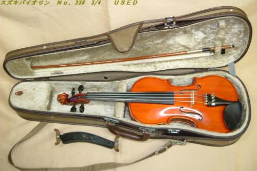 SUZUKI 1994ヴァイオリン280 4/4 弓 ケースセット 鈴木楽器製作所