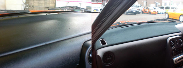 NAロードスター用 アルカンターラ調ダッシュボードカバー::インテリア