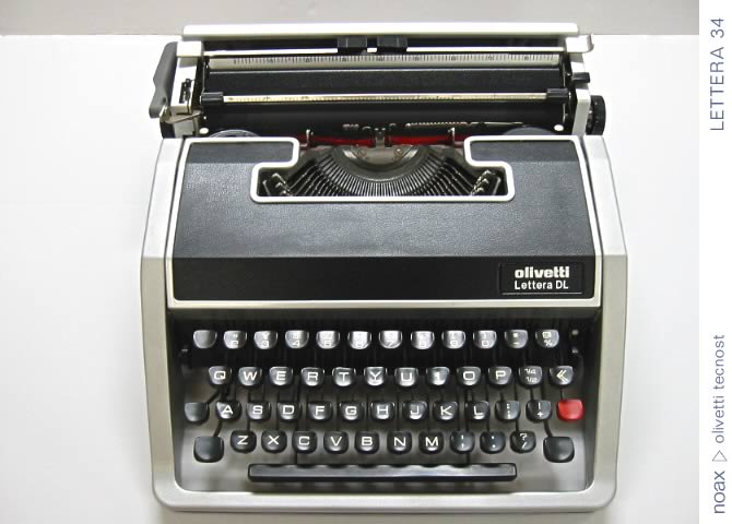 タイプライター・レッテラ｜（イタリア・オリベッティ社製）olivetti