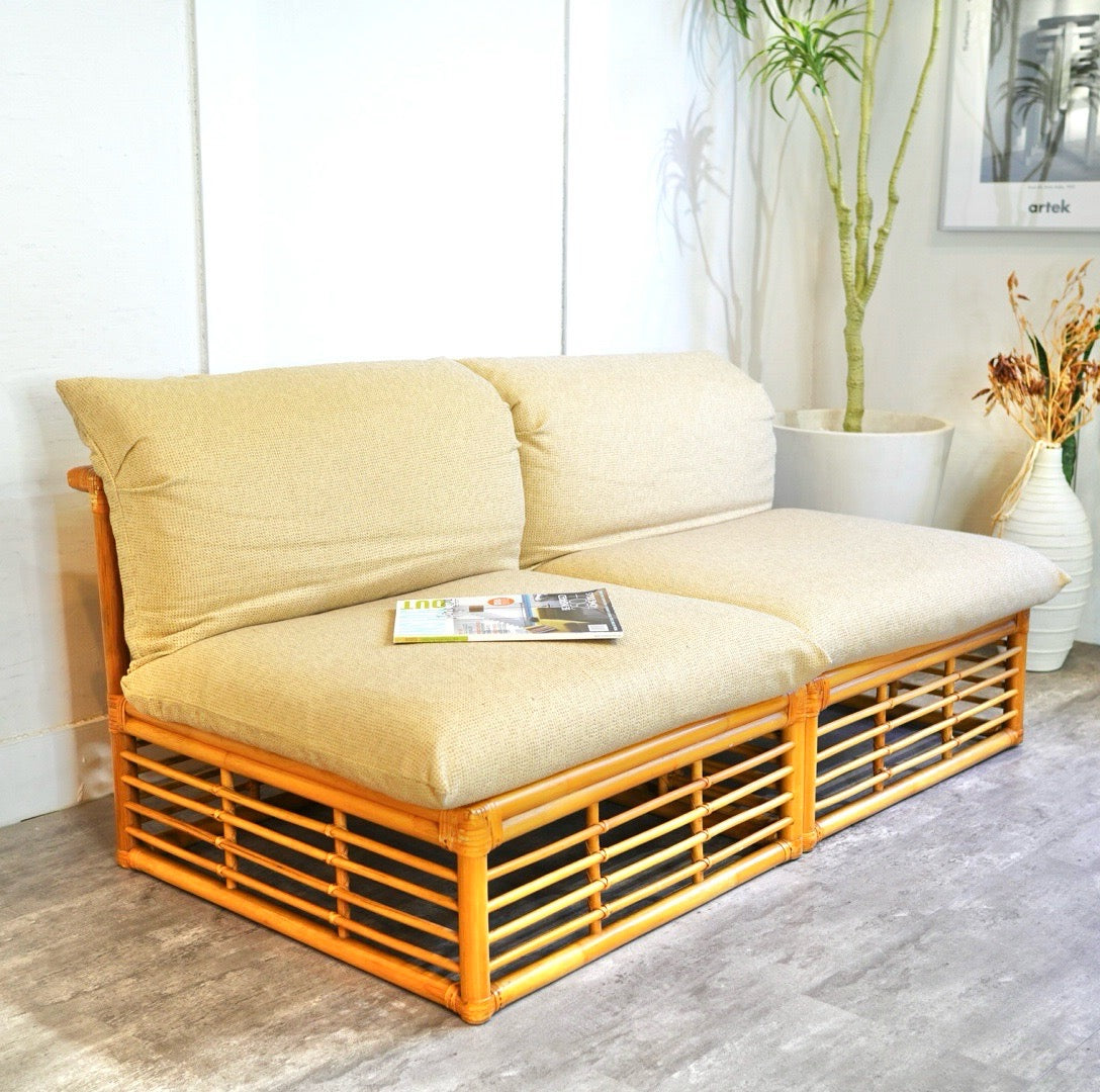 カサブランカ CASABLANCA カデンザ CADENZA アームレス 2Pソファ 2人