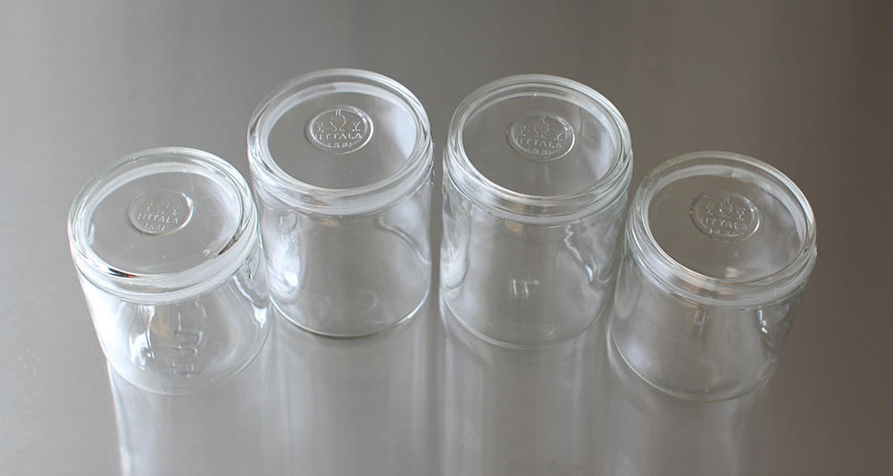 IITTALA-JAR｜イッタラ ガラスジャー｜retro number